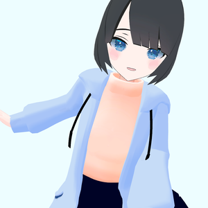 オリジナル3Dモデル「七々花」