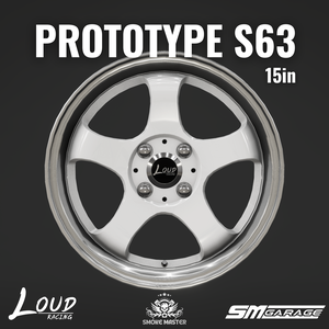 【CVS2向け】LoudRacing Prototype S63 アルミホイール3Dモデル【VRChat】