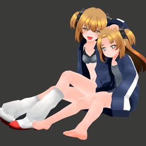 VRChat想定オリジナル3Dモデル『Midia（ミディア）Ver2』および『Chibi Midia（ちびミディア）Ver2』 缩略图 4