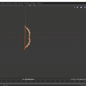 3D Model Bow