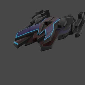Megathon SpaceShip 3D Model
