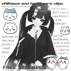 ꔫ ꒰ chiikawa clips ꒱ ꔫ