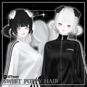 【9 avatars】【VRC想定】Sweet Puppy Hair