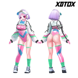 [MOE] racer costume skin for jumpersuit 缩略图 2