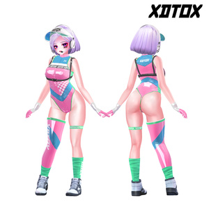 [MOE] racer costume skin for jumpersuit 缩略图 3