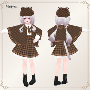 【11アバター対応】探偵のポンチョ #DetectivePoncho 缩略图 11