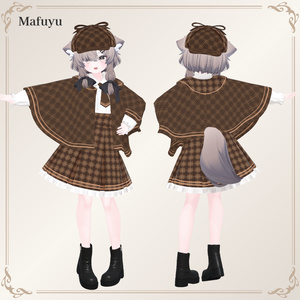【11アバター対応】探偵のポンチョ #DetectivePoncho 缩略图 9