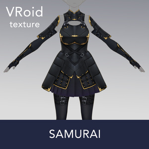 【VRoid texture 21】SAMURAI