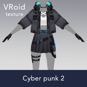 【VRoid texture 30】サイバーパンク2