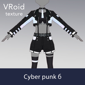 [VRoid texture 49] Cyberpunk 6
