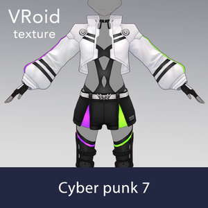 [VRoid texture 53] Cyberpunk 7