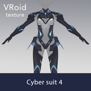 [VRoid texture 57] Cyber Suit 4