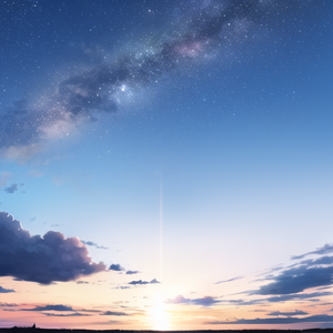 A4サイズ300dpi、カラー背景素材_空003
