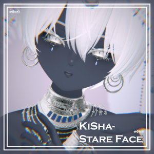 【キシャ-Kisha】 Stare Face-BlendShape 缩略图 2