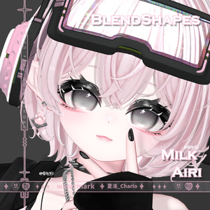 【愛莉-Airi】 Milk Face-BlendShape