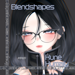 【クマリ-Kumaly】Shu Face-Animation BlendShape
