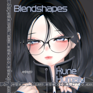 【クマリ-Kumaly】Shu Face-Animation BlendShape