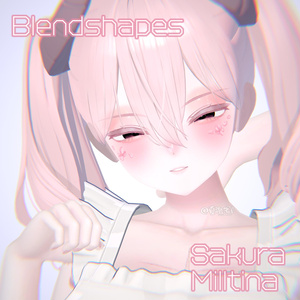 【ミルティナ-Milltina】🌸Sakura🌸Face BlendShape Animation 缩略图 2