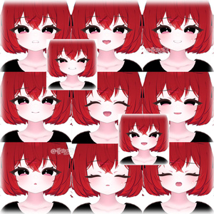 【無料/Free】【ショコラ -Chocolat 】🔴Macaron🔴Face BlendShape Animation+Tex 缩略图 4