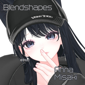【海咲 -Misaki 】🍇Anna🍇Face BlendShape Animation 缩略图 2