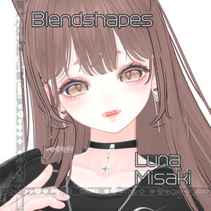 【海咲 -Misaki 】🍊Luna🍊Face BlendShape Animation