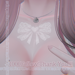 【無料】1000follow Thank you！！
