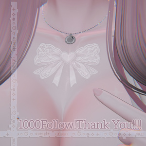 【無料】1000follow Thank you！！