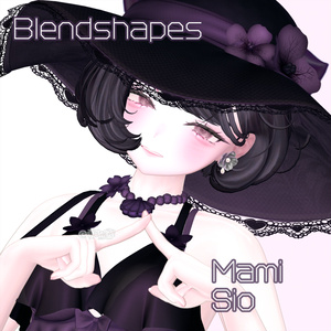 【しお-Sio】💜Mami💜Face BlendShape Animation 缩略图 2