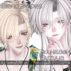 【紗夜-Suzuya】⁺Rouki Face₊&⁺Seiki Face₊ BlendShape Animation