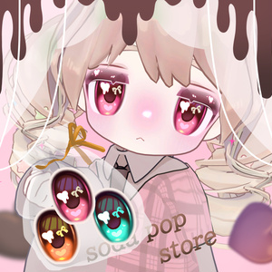 キプフェル♡kipfel 】『 - chocolate texture - 』 Fece.body&Eye texture