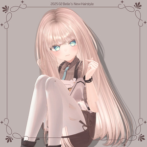 [3D Alpha hair] Long Layerd HAIR 缩略图 2