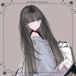 [3D Alpha hair] Long Layerd HAIR 缩略图 5