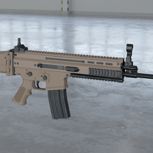 FN SCAR_L.fbx unityアセット同梱版