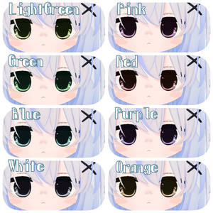 【エルシオン / ELusion 対応】平成ヒロイン√ Eye & Body texture 【8color】 缩略图 4
