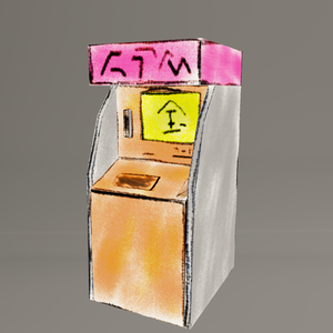ATMの3Dモデル