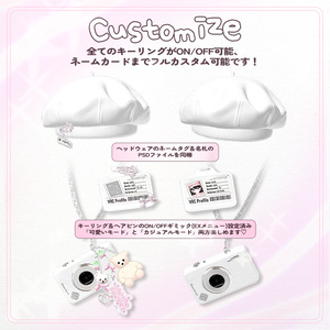【9アバター】Spring School Accessory Set 【全6色 / 名札改変OK / キーリング＆ピンON・OFF】 缩略图 11