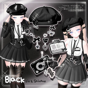 【9アバター】Spring School Accessory Set 【全6色 / 名札改変OK / キーリング＆ピンON・OFF】 缩略图 3