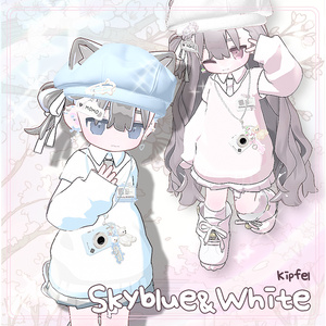 【9アバター】Spring School Accessory Set 【全6色 / 名札改変OK / キーリング＆ピンON・OFF】 缩略图 6