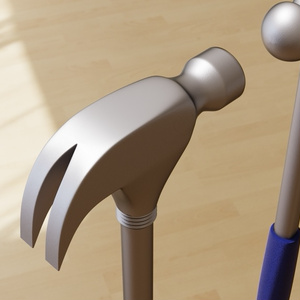 ハンマー3Dモデル 缩略图 4