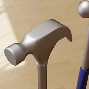 ハンマー3Dモデル 缩略图 5