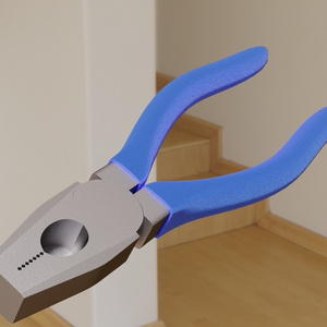 プライヤー3Dモデル 缩略图 7