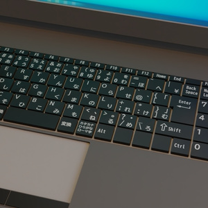 ノートパソコン3Dモデル 缩略图 2