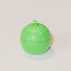 メロンアイス3Dモデル 缩略图 2