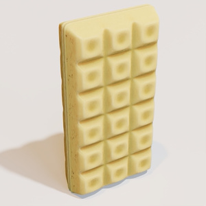 モナカ風アイス3Dモデル 缩略图 5
