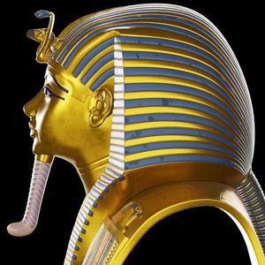 ツタンカーメン黄金のマスク　3Dモデル 缩略图 7