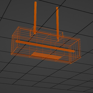 非常口サイン　3Dモデル 缩略图 5