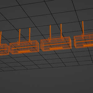 非常口サイン　3Dモデル 缩略图 4