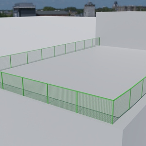 グリーンフェンス　3Dモデル 缩略图 8
