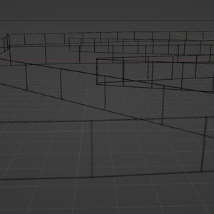 グリーンフェンス　3Dモデル 缩略图 10