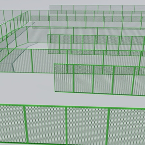 グリーンフェンス　3Dモデル 缩略图 4